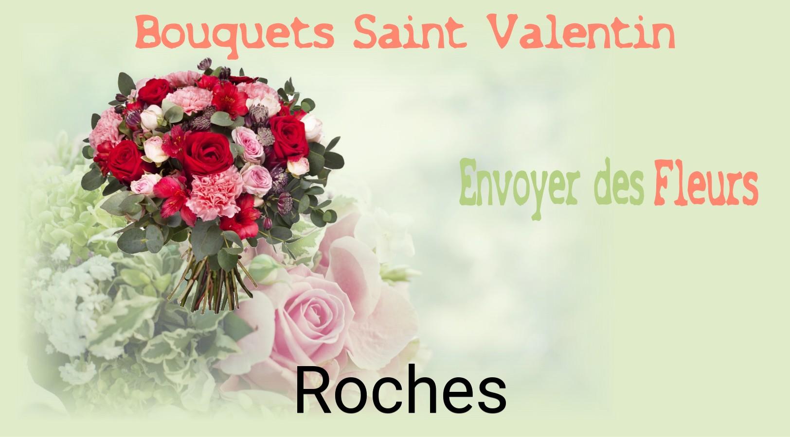 Roses de Saint-Valentin livrées à Roches